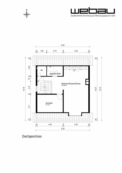 Plan DG Mehrfamilienhaus F�rstenfeldbruck