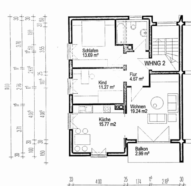 Grundriss Wohnung Starnberg
