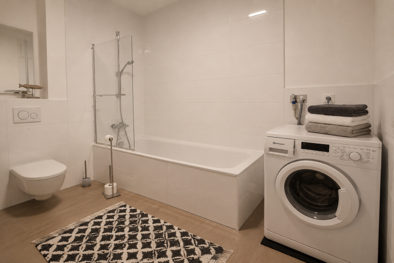 Wanne und Platz f�r WM Wohnung Freising