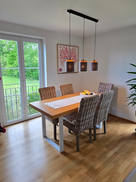 Essplatz in der K�che Wohnung Starnberg